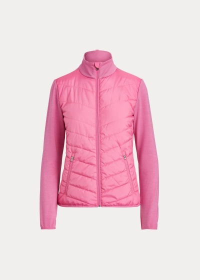 Chaquetas Ralph Lauren Mujer Rosas - Hybrid Golf - KXCNS7492